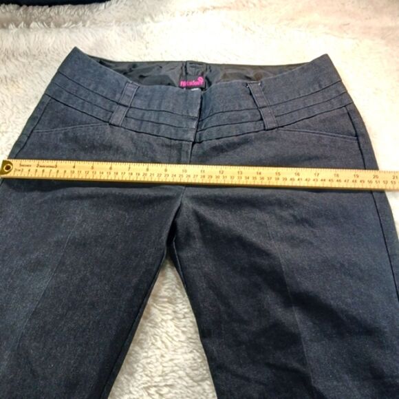 Flirtation Size 14 Stretchy Trouser Style Dark Grey Pants. Flair Style.......... - Picture 9 of 11